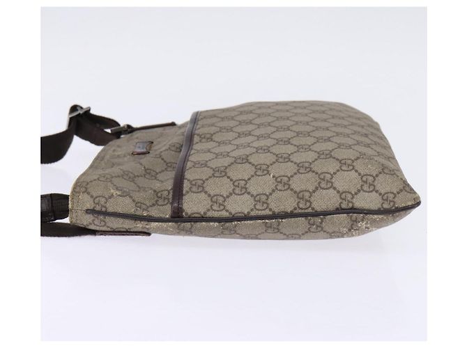 Gucci Borsa a Spalla GG Supreme PVC Beige 141626 Auth 148265 - vista 3