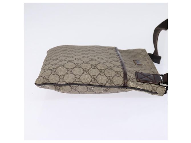 Gucci Borsa a Spalla GG Supreme PVC Beige 141626 Auth 148265 - vista 4