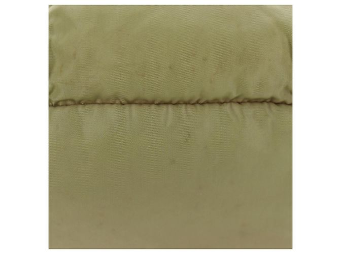 Mochila PRADA de nylon beige plata auténtica 145849 - vista 16