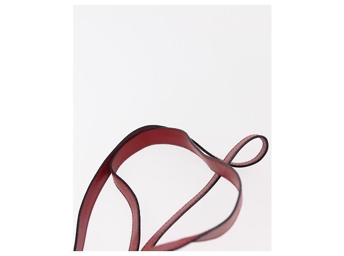 Zaino Salvatore Ferragamo in suede rosso e oro Auth BA6583 D'oro - vista 15