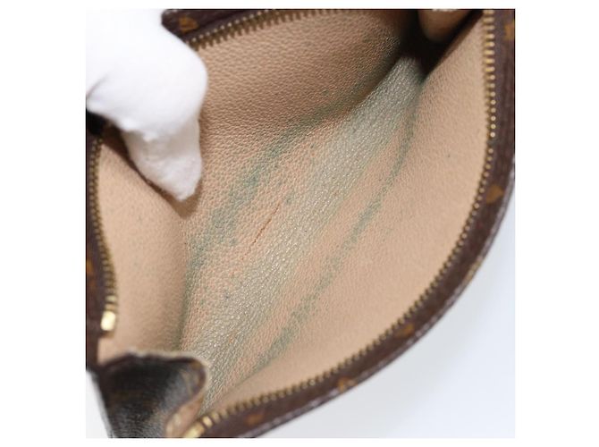 Bucket LOUIS VUITTON Monogramma Secchiello PM Pochette Accessorio LV Auth th6473 - vista 10