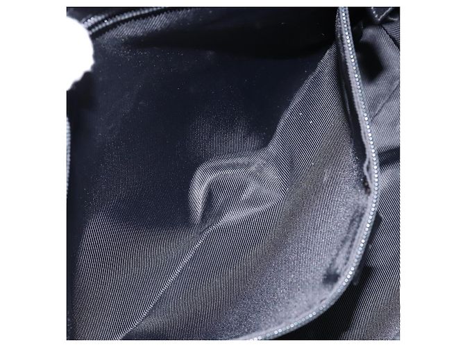 Borsa a Spalla GG Canvas Gucci Nera Argento 34339 Auth 148680 Nero - vista 23