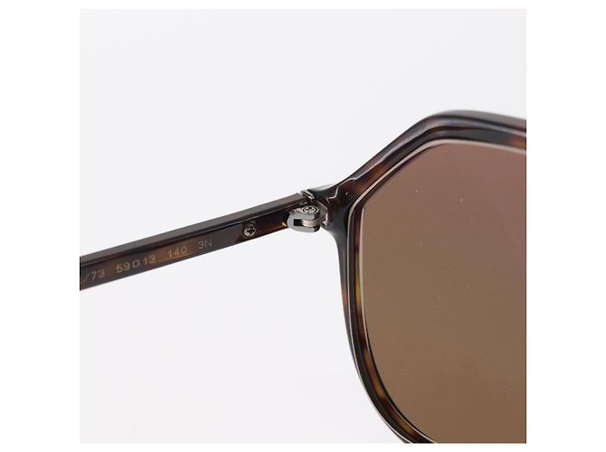 Dolce & Gabbana Gafas de sol DOLCE&GABBANA de plástico marrón Auth BA8496 Castaño - vista 10