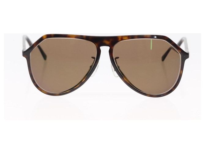 Dolce & Gabbana Gafas de sol DOLCE&GABBANA de plástico marrón Auth BA8496 Castaño - vista 13