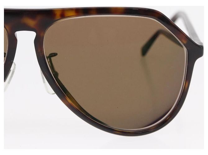Dolce & Gabbana Gafas de sol DOLCE&GABBANA de plástico marrón Auth BA8496 Castaño - vista 4