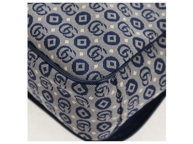 GUCCI Shoulder Bag PVC Blue Silver 664143 Auth BA8196M Silvery - view 15