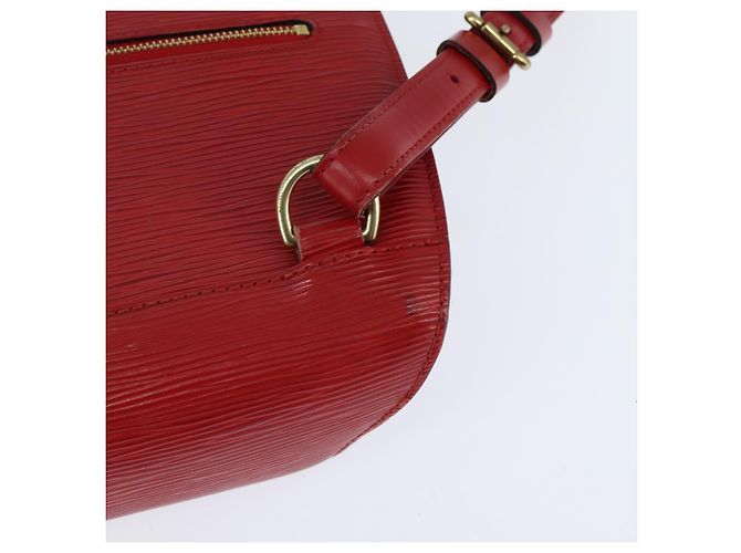 LOUIS VUITTON Epi Mabillon Rucksack Kastilisch Rot M52237 LV Auth ep11374 - Ansicht 16