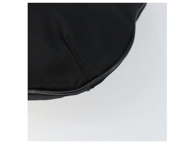 Borsa a Spalla PRADA Nylon Nero Argento Autentica 156018 - vista 10