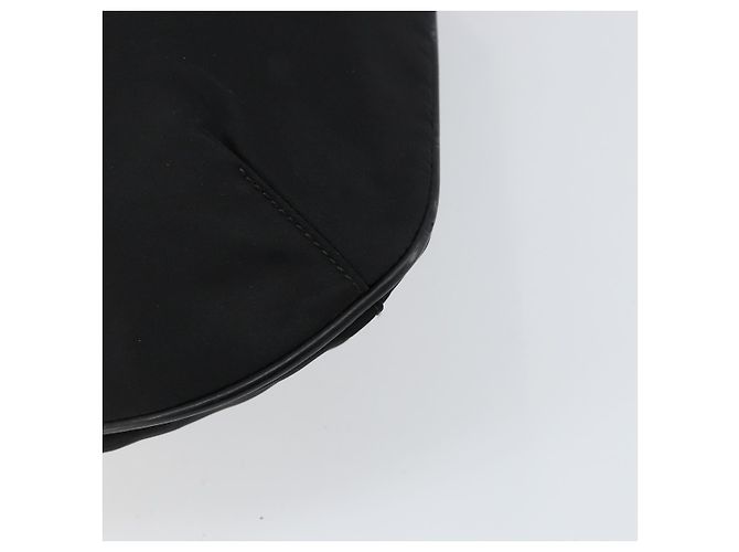 Borsa a Spalla PRADA Nylon Nero Argento Autentica 156018 - vista 13