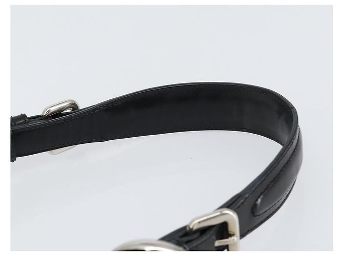 Borsa a Spalla PRADA Nylon Nero Argento Autentica 156018 - vista 8