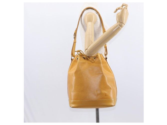 LOUIS VUITTON Borsa a Spalla Epi Noe Tassili Gialla M44009 LV Auth BA8335 - vista 22