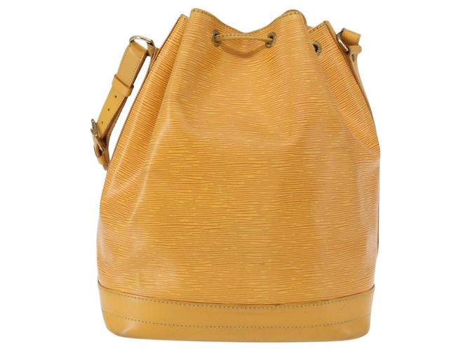 LOUIS VUITTON Borsa a Spalla Epi Noe Tassili Gialla M44009 LV Auth BA8335 - vista 3