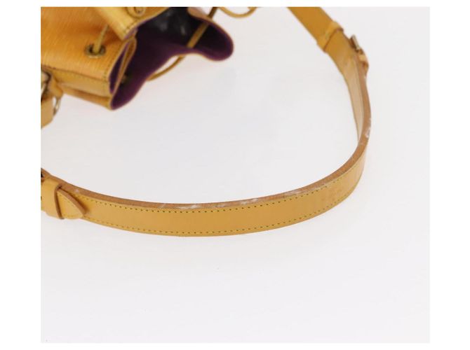 LOUIS VUITTON Borsa a Spalla Epi Noe Tassili Gialla M44009 LV Auth BA8335 - vista 7