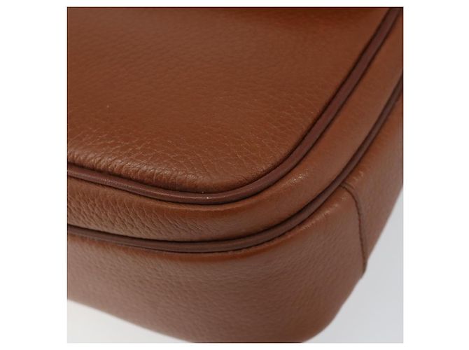 Autre Marque Borsa a Spalla Burberrys in Pelle Oro Marrone Auth am9896 D'oro - vista 10