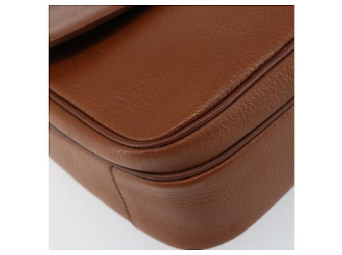 Autre Marque Borsa a Spalla Burberrys in Pelle Oro Marrone Auth am9896 D'oro - vista 11