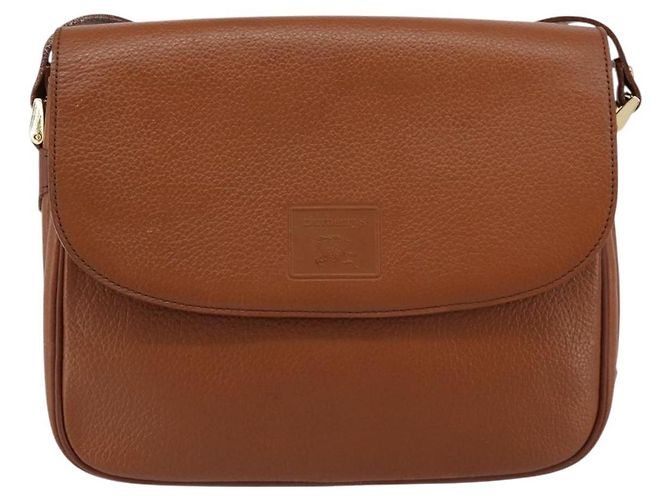 Autre Marque Borsa a Spalla Burberrys in Pelle Oro Marrone Auth am9896 D'oro - vista 2