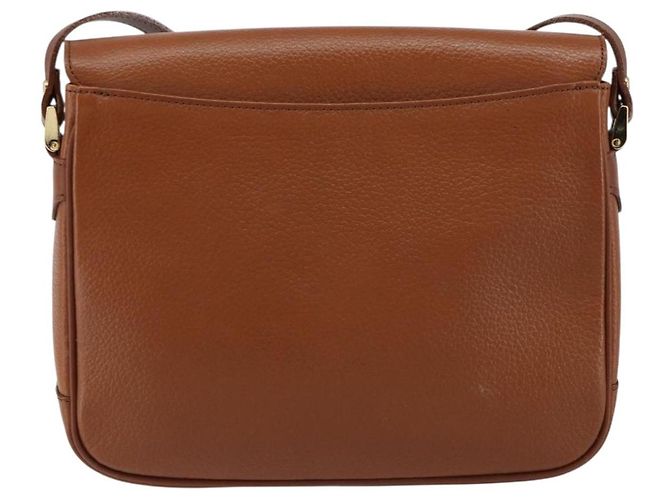 Autre Marque Borsa a Spalla Burberrys in Pelle Oro Marrone Auth am9896 D'oro - vista 3