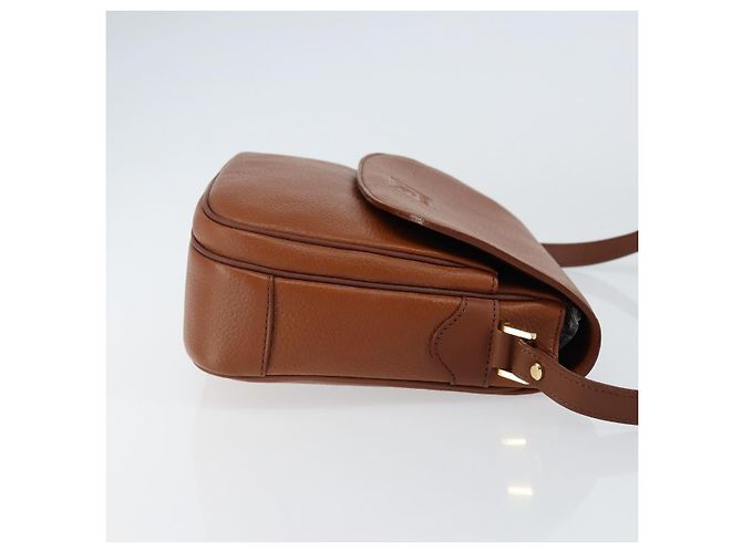 Autre Marque Borsa a Spalla Burberrys in Pelle Oro Marrone Auth am9896 D'oro - vista 4