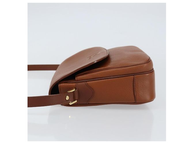 Autre Marque Borsa a Spalla Burberrys in Pelle Oro Marrone Auth am9896 D'oro - vista 5