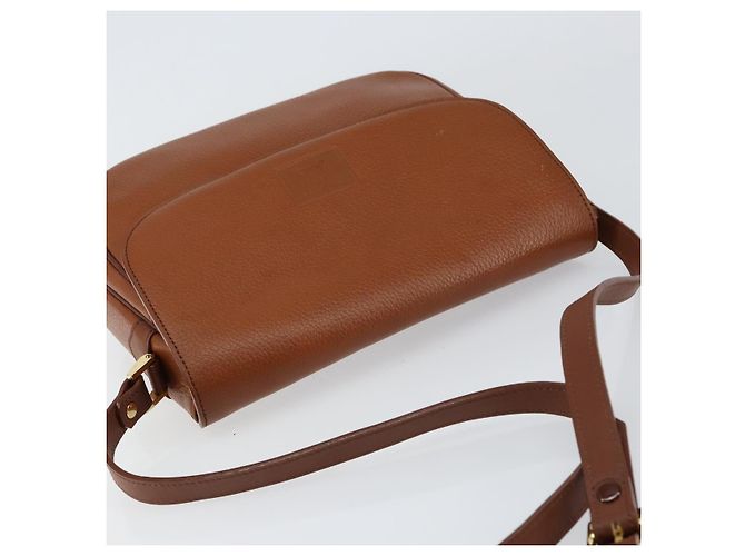 Autre Marque Borsa a Spalla Burberrys in Pelle Oro Marrone Auth am9896 D'oro - vista 6