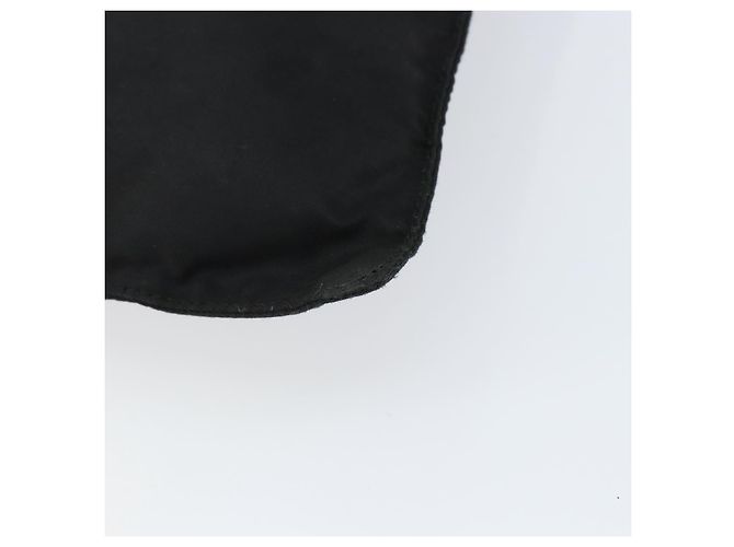 PRADA Borsa a mano in nylon nero argento autentica 153120 - vista 10