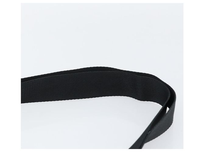 PRADA Borsa a mano in nylon nero argento autentica 153120 - vista 8