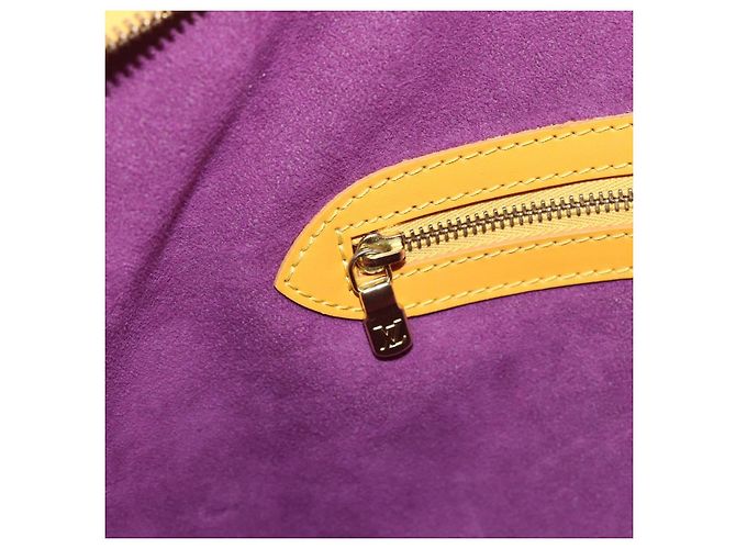 LOUIS VUITTON Borsa a Spalla Epi Lussac Gialla M52289 LV Auth 151755 Giallo - vista 18