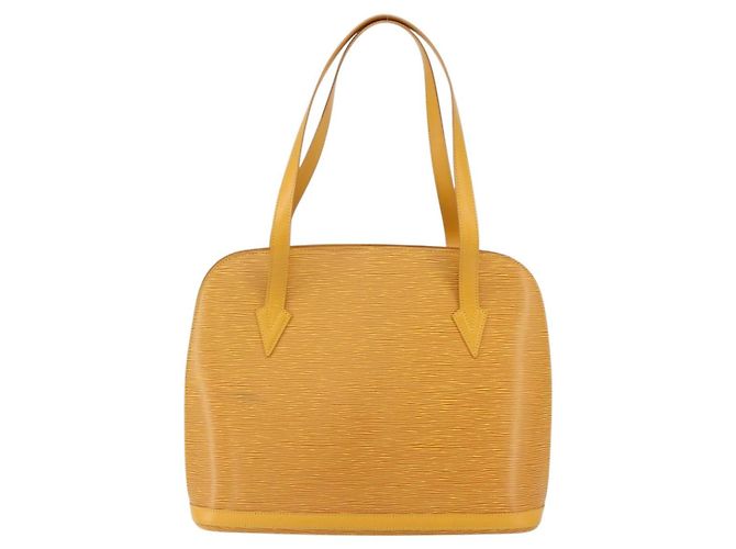 LOUIS VUITTON Borsa a Spalla Epi Lussac Gialla M52289 LV Auth 151755 Giallo - vista 2