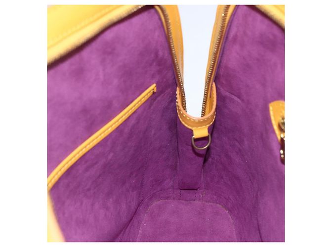 LOUIS VUITTON Borsa a Spalla Epi Lussac Gialla M52289 LV Auth 151755 Giallo - vista 20
