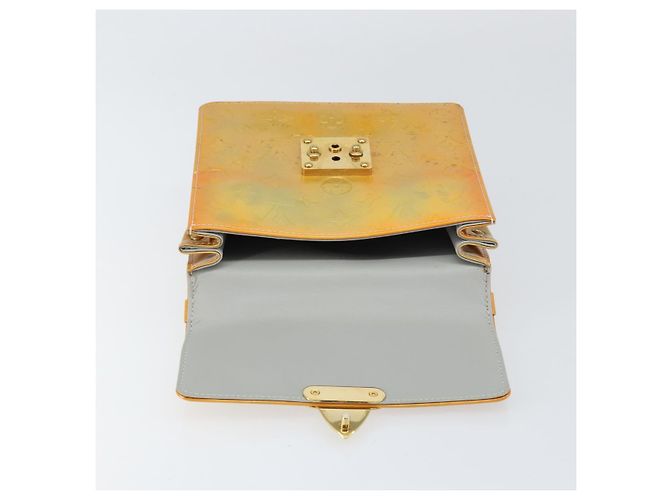 LOUIS VUITTON Borsa a mano Spring street Monogram Vernis Grigio M91029 LV Auth 155494 - vista 16