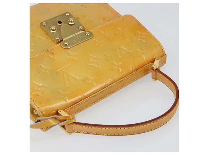 LOUIS VUITTON Borsa a mano Spring street Monogram Vernis Grigio M91029 LV Auth 155494 - vista 6