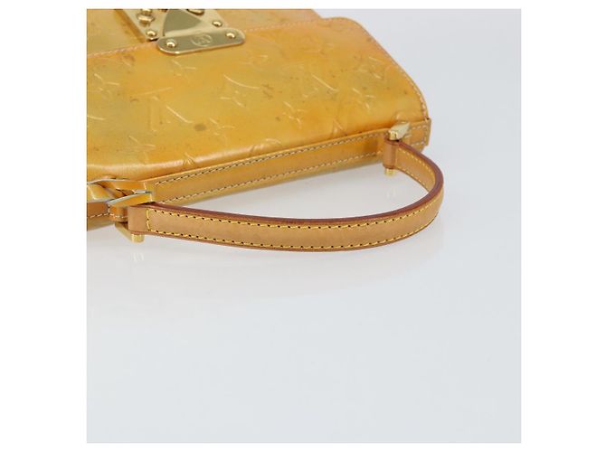 LOUIS VUITTON Borsa a mano Spring street Monogram Vernis Grigio M91029 LV Auth 155494 - vista 7