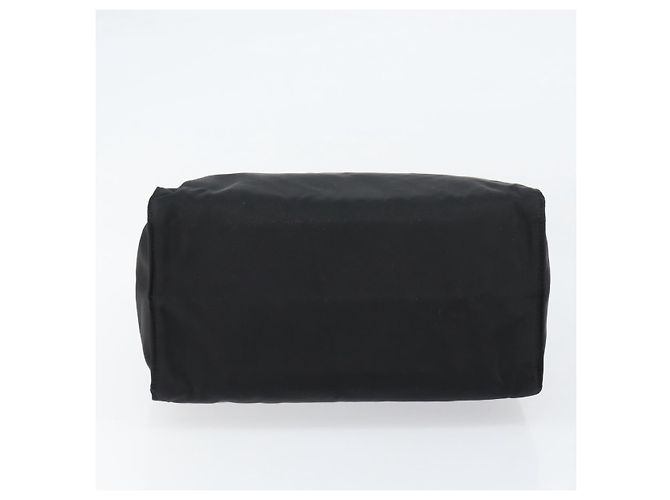 PRADA Borsa a mano in nylon nero e oro Auth yk19626 D'oro - vista 5