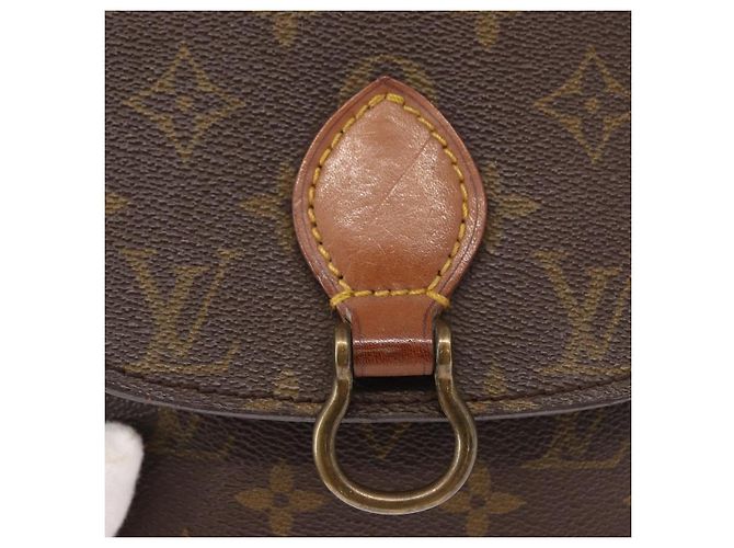 LOUIS VUITTON Borsa a Spalla Monogram Saint Cloud PM M51244 LV Auth BA8274 Monogramma - vista 18