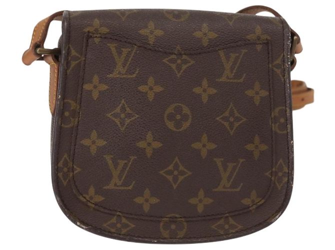 LOUIS VUITTON Borsa a Spalla Monogram Saint Cloud PM M51244 LV Auth BA8274 Monogramma - vista 2