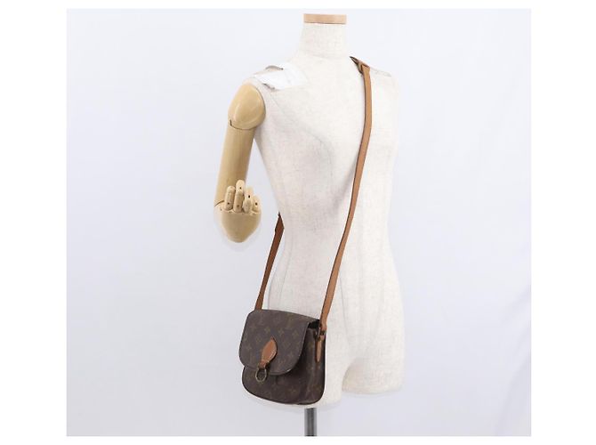 LOUIS VUITTON Borsa a Spalla Monogram Saint Cloud PM M51244 LV Auth BA8274 Monogramma - vista 23
