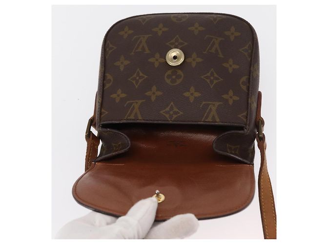 LOUIS VUITTON Borsa a Spalla Monogram Saint Cloud PM M51244 LV Auth BA8274 Monogramma - vista 9
