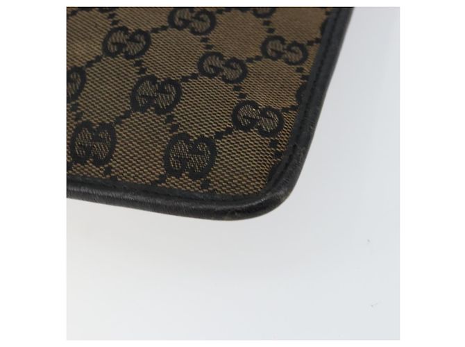 Borsa a spalla in tela GG Gucci marrone 019 0348 Auth ep11399 - vista 9
