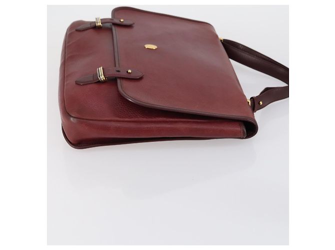 Cartier Borsa a spalla Must Line in pelle 2 pezzi Bordeaux Auth bs31277 Bordò - vista 4