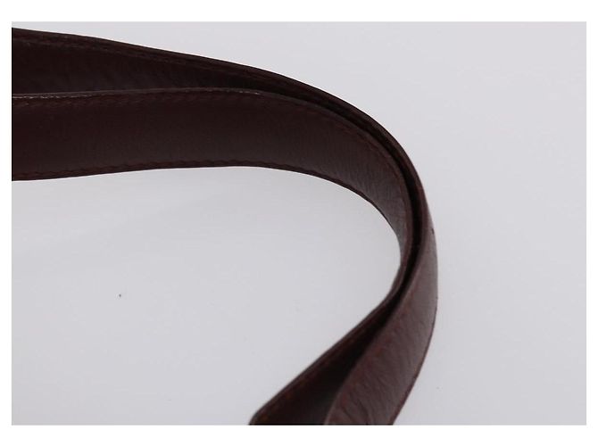 Cartier Borsa a spalla Must Line in pelle 2 pezzi Bordeaux Auth bs31277 Bordò - vista 6