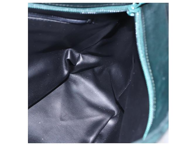 BALLY Borsa a mano in pelle verde oro Auth BA8440 D'oro - vista 21