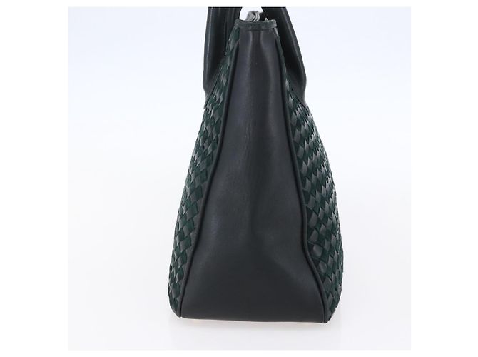 BALLY Borsa a mano in pelle verde oro Auth BA8440 D'oro - vista 3