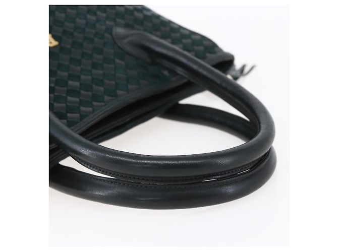 BALLY Borsa a mano in pelle verde oro Auth BA8440 D'oro - vista 7