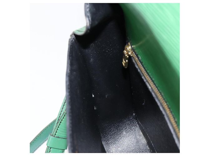 LOUIS VUITTON Borsa a Spalla Epi Saint Cloud GM Verde M52194 LV Auth th6465 - vista 23