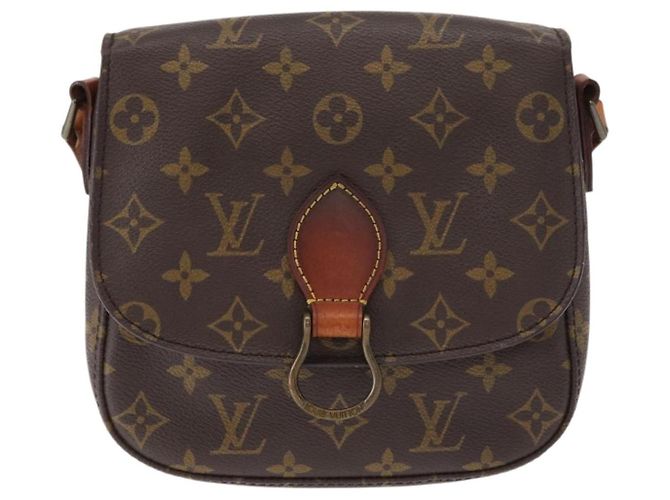 LOUIS VUITTON Bolsa de Ombro Monogram Saint Cloud MM M51243 LV Auth BA8278 Monograma - vista 13