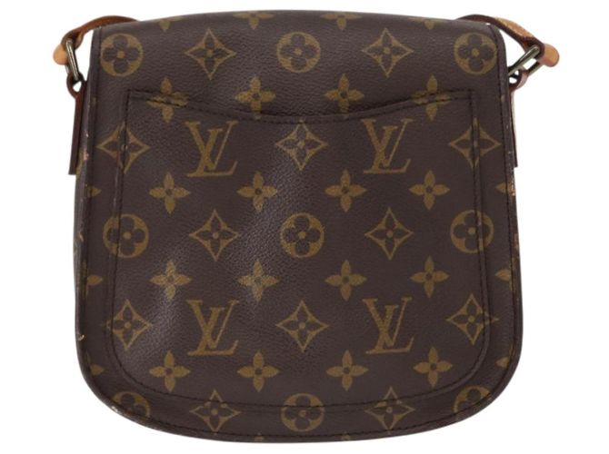 LOUIS VUITTON Bolsa de Ombro Monogram Saint Cloud MM M51243 LV Auth BA8278 Monograma - vista 2