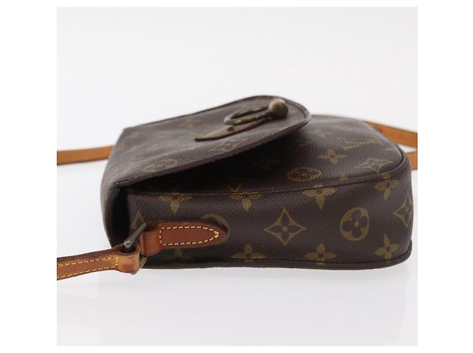 LOUIS VUITTON Bolsa de Ombro Monogram Saint Cloud MM M51243 LV Auth BA8278 Monograma - vista 4
