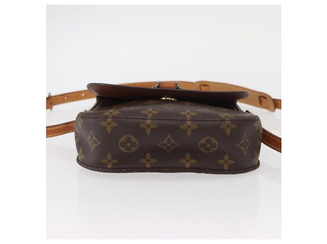 LOUIS VUITTON Bolsa de Ombro Monogram Saint Cloud MM M51243 LV Auth BA8278 Monograma - vista 5