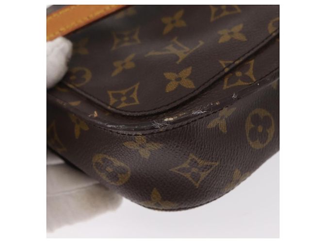 LOUIS VUITTON Bolsa de Ombro Monogram Saint Cloud MM M51243 LV Auth BA8278 Monograma - vista 8