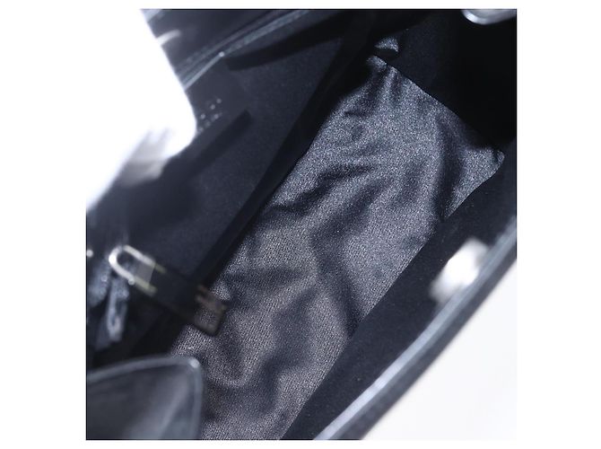 Bamboo Borsa a Spalla Gucci GG Supreme in PVC Nylon 3 Pezzi Beige Nero Auth ka378 - vista 23
